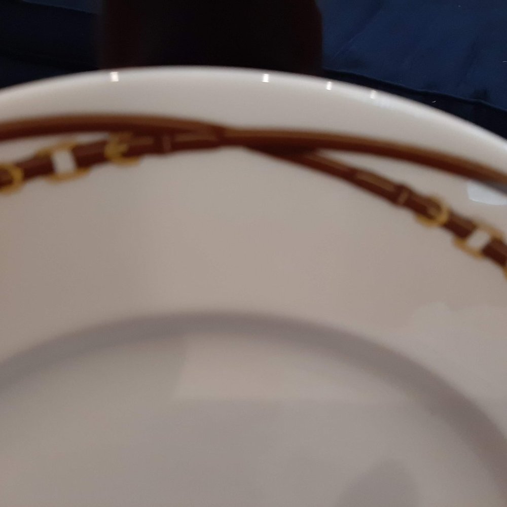 2 Ralph Lauren BROMLEY dinner plates